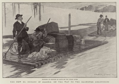 The New El Dorado in Alaska, on the Way to the Klondike Goldfields by Frank Craig